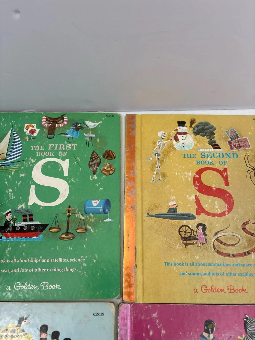 Vintage 1965 Golden Books My First Golden Learning Library Alphabet ALL 16 BOOKS